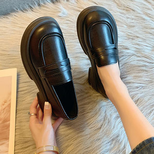 Zapatos de Tacón Medio Cómodos de Piel de Vaca para Mujer, Mocasines Modernos y Versátiles, Hechos en China - Product Image 2