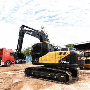 Excavateur d'occasion Hyundai 220LC-9S Excavatrice hydraulique Hyundai Excavatrice d'occasion à vendre à bas prix - Product Image 1