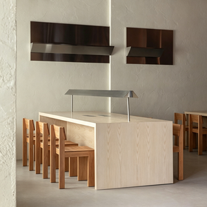Bar à café personnalisé avec façade incurvée, idéal pour les salles d'exposition de torréfaction de café haut de gamme - Product Image 3