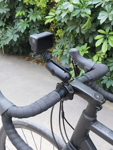VINmounts soporte de aluminio para manillar de motocicleta, soporte para bicicleta ajustable 360° compatible con GoPro Hero - Product Image 6