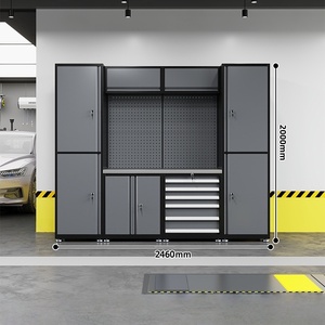 Customizable Heavy-Duty <b>Metal</b> Combination <b>Tool</b> <b>Cabinet</b> High Quality Multifunctional Furniture for Hardware Maintenance Workshops - Product Image 4