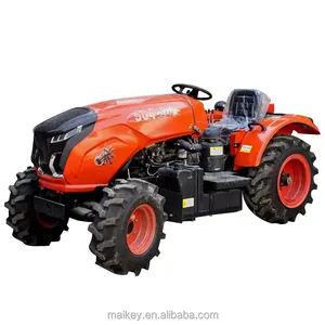 Pasokan pabrik traktor roda pertanian Mini aman 10 kecepatan traktor roda pertanian