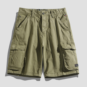 กางเกงขาสั้นสำหรับทำงานสำหรับผู้ชาย - กางเกงขาสั้นคาร์โก้ทรงหลวมใส่สบายสำหรับฤดูร้อนทันสมัย น้ำหนักเบา ระบายอากาศได้ดี มีกระเป๋าหลายช่อง - Product Image 2
