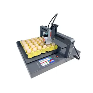 Automatic online single egg inkjet printer for continuous coding information