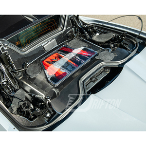 Cubierta de Compartimento del Motor de Fibra de Carbono Real Drifton, Tejido 3K/6K/12K, para Chevrolet Corvette C8 E-Ray 2020-2026 - Product Image 3