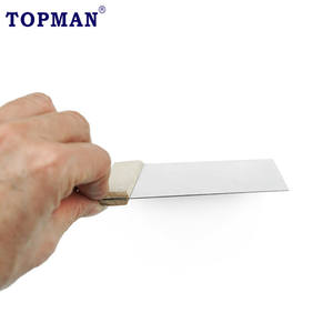 4pccs 50 millimetri 80 millimetri 100 millimetri 120 millimetri in acciaio inox manico in legno continental di riempimento raschietto - Product Image 4