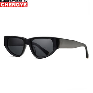 Lunettes de soleil tendance, verres polarisés TAC UV400, logo personnalisé, marque privée, acétate - Product Image 2