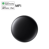 RSH Smart Tag MFi Find My iTag Air pour Animaux Domestiques, Chiens, Suivi en Temps Réel, Porte-monnaie, Bagages, Porte-clés Intelligent, Localisateur, Mini Traceur GPS pour Apple
