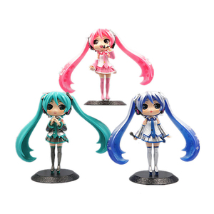 Modèle de jouet en PVC de 15 cm, figurine d'action <span class=keywords><strong>Q</strong></span> <span class=keywords><strong>Posket</strong></span>, ornement de bureau de dessin animé, décoration de gâteau à assembler - Product Image 3