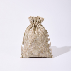 Pochette à cordon en toile de jute multicolore, sac cadeau écologique en jute pour bijoux, cadeaux de mariage, bonbons, rangement de petits objets - Product Image 3