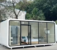 M Custom Maison Conteneur Modulaire Préfabriquée en Acier, Cabine Apple, Pod de Bureau, Hôtel, Micro-capsule Pliante, Installation Rapide, Espace de Vie
