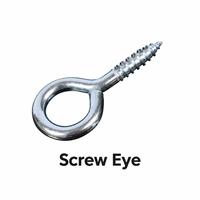 TEBAK Mini Bolt Wooden Surface Zinc Plated Sheep Horn Nail Sheep Eye Connectors for Bracelet/Earring/Necklace Making