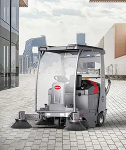 Best Price Industrial Automatic Floor Sweeper Ride-on Park Road Sweeper Cleaning Sweeping Machine