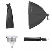 ZHENKE LED pour ensemble pour la photographie en direct tournage vidéo trois températures de couleur en alliage d'aluminium Oxford tissu professionnel
