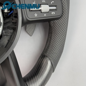 Volante Deportivo AMG de Fibra de Carbono para Mercedes Benz GLA CLS C300 E63 W222 Clase A Clase C W213 W203 W205 - Product Image 6