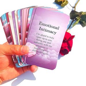 Tarjetas de Oráculo del Amor Personalizadas al por Mayor, 54 Cartas, Tarot de Relaciones, Guía de Llamadas Espirituales, Papel Portátil, OEM, ODM - Product Image 2