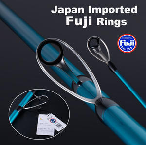 <span class=keywords><strong>LUREKILLER</strong></span> — canne à pêche spinning longue Casting de 4.05m/4.20m ou 4.50m, accessoire avec anneau et siège de moulinet, japon - Product Image 6
