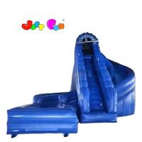 Glissières d'eau gonflables commerciales, tire-bouchon glissière d'eau gonflable avec la piscine, glissière d'eau gonflable géante pour des adultes