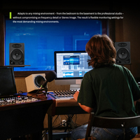 Pasokan langsung pabrik speaker monitor aktif senior studio 5 inci untuk ruang kontrol Kecil
