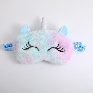 <span class=keywords><strong>Antifaz</strong></span> de Peluche Suave y Colorido <span class=keywords><strong>para</strong></span> <span class=keywords><strong>Dormir</strong></span>, Lindo <span class=keywords><strong>Unicornio</strong></span> de Dibujos Animados con Color Degradado, Protector de Ojos <span class=keywords><strong>para</strong></span> Niños - Product Image 5