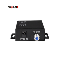 Convertidor de Fibra Óptica a RF WOLCK Mini AGC FTTH, Receptor Óptico CATV de 1550nm