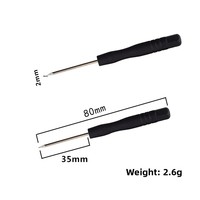 Kit d'outils de démontage de téléphone portable magnétique multifonction 11 pièces, manche en PP anodisé, tournevis en acier au chrome-vanadium, OEM