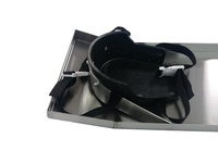 Planches de travail en acier inoxydable 28'' x 8'' avec genouillères, qualité professionnelle, supports de fixation intégrés