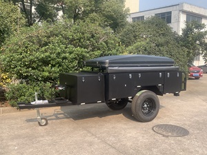 <span class=keywords><strong>Caravana</strong></span> extra cerrada toldo extendido ABS carcasa dura techo superior tienda de remolque - Product Image 2