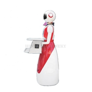 Robot Mesero para Restaurante a Precio de Fábrica / Robot para Entrega de Comida con y sin Rieles en Venta - Product Image 4