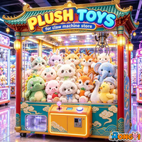 Aracde Supply - Peluche canard de 8 pouces, design bec jaune, jouet doux pour machine à griffes, approvisionnement en gros pour salles de jeux
