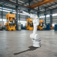 Brazo Robótico Kawasaki KF264 de 6 Ejes con PLC, Carga Útil de 12 kg, Alcance de Trabajo de 2668 mm, Robot a Prueba de Explosiones para Pintura/Manipulación