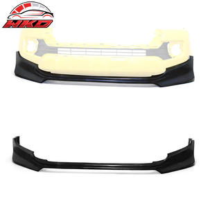 Compatible con Toyota Tacoma 16-23, estilo IK, 3 piezas, alerón delantero para parachoques, sin pintar, PU, accesorio exterior de alta calidad - Product Image 2