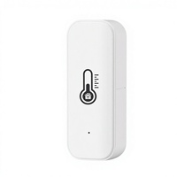 Sensor Suhu dan Kelembapan Nirkabel Tuya WiFi Kecil untuk Kotak Gitar, Kotak Penyimpanan Instrumen, YDD Alexa Google Home