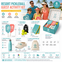 Ensemble Cadeau Personnalisé avec Logo pour Activités de Pickleball en Resort – Jeux Sportifs, Cadeaux Promotionnels pour Hôtels et Resorts – Fournisseur OEM ODM