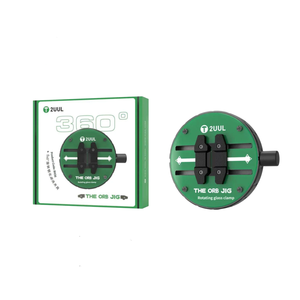 Support de carte mère BH36, support de carte PCB rotatif à 360°, plateforme en verre trempé résistant à la chaleur pour la réparation de cartes logiques de téléphone, BGA, SMD - Product Image 6