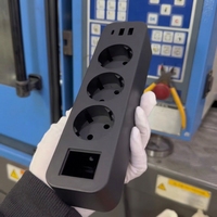 Multiprise industrielle universelle USB sur mesure, étanche et anti-poussière, en ABS, avec fiches mâles et femelles, OEM