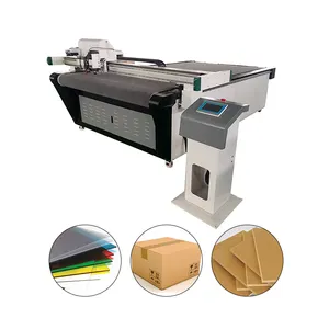 New design Cutting Plotter Plastic Honeycomb Cardboard Sheet Cutter Cardboard V Groove Cutting Cardboard Cutting Machine