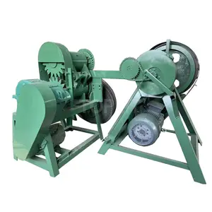 Tire Cutting Machine For Recycling Waste Tires / Tire Ring Cutter / Waste Tire Recycling Production Line