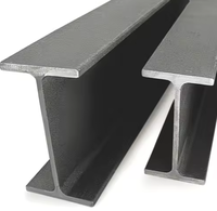 Profilés en acier galvanisé S235, poutres en I HEA, HEB, IPE, barres en fer S235 pour la construction, poutres en H en acier noir
