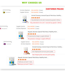 Aditivo alimenticio para productos de salud Animal, proteína de pescado, camarón, cangrejo, mariscos, protege la función de riñón - Product Image 5