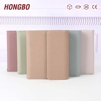 Carpeta de Cuero Hongbo, Modelo A7, la Más Vendida, Envío Inmediato, 9 Colores Disponibles, Portadocumentos, Carpeta con Forma de Bolsa
