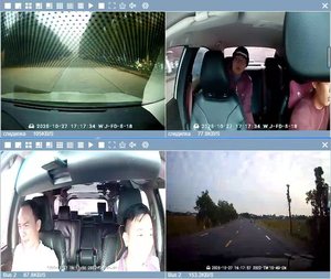 Camera hành trình 4G 3 ống kính hỗ trợ Android, tích hợp DMS ADAS, ghi hình video mini di động, hỗ trợ tầm nhìn ban đêm, định dạng H.265 H.264 - Product Image 4