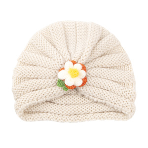 <span class=keywords><strong>Bonnet</strong></span> en laine tricoté pour enfants, chaud, automne-hiver, pour bébés de 0 à 3 ans, couleur unie, adorable motif lapin, vente en gros - Product Image 3