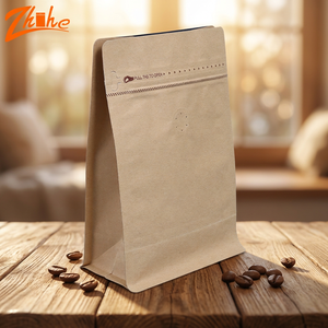 Bolsas de Café Impresas Personalizadas, Bolsas de Embalaje de Aluminio de Grado Alimenticio con Válvula Sellada, Directo de Fábrica, MOQ Bajo - Product Image 2