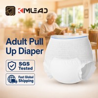 Pañales para Incontinencia Nocturna Kimlead con Máxima Absorción y Protección Contra Fugas, Pañales para Adultos Tipo Pull-Up