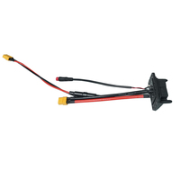 Connecteur de batterie au lithium 50A 3+8 broches pour armoire flottante, prise de câblage IP67 en cuivre argenté pour empilage