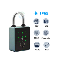 Cadenas intelligent TTLock Tuya App avec carte NFC, empreinte digitale, connectivité Wi-Fi, étanche, clé sécurisée et accès cloud