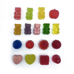 Nhà máy siêu Xanh Gummies siêu thực phẩm xanh hàng ngày bổ sung với rau bina, bông cải xanh, Moringa, củ cải đường, cần tây, trà xanh - Product Image 4