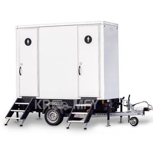 Remorque WC publique portable d'extérieur pour immeubles d'appartements et bureaux - Conception écologique et durable - Product Image 1