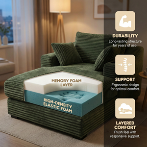 <span class=keywords><strong>Divano</strong></span> <span class=keywords><strong>Letto</strong></span> Convertibile Moderno Poltrona Reclinabile in Tessuto con Design Modulare Monoposto Arredamento <span class=keywords><strong>per</strong></span> Soggiorno - Product Image 3